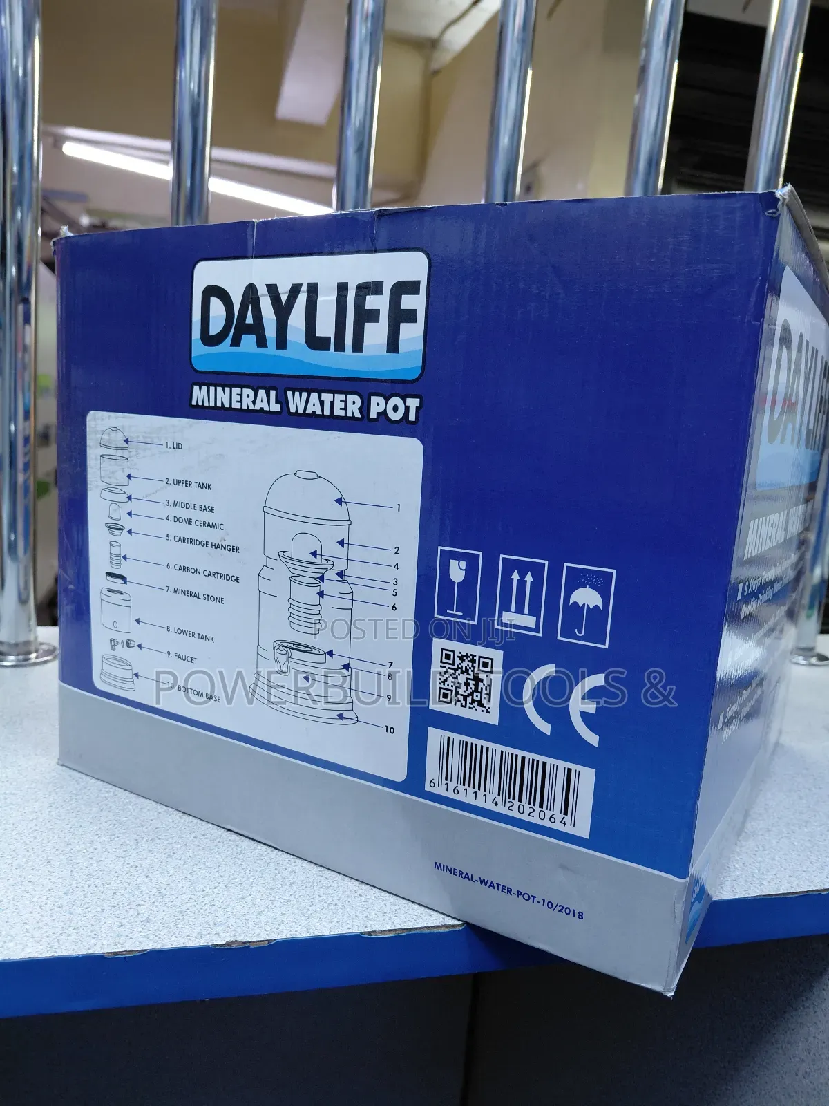 Dayliff Mineral Water Pot /Water Filter/Dispenser