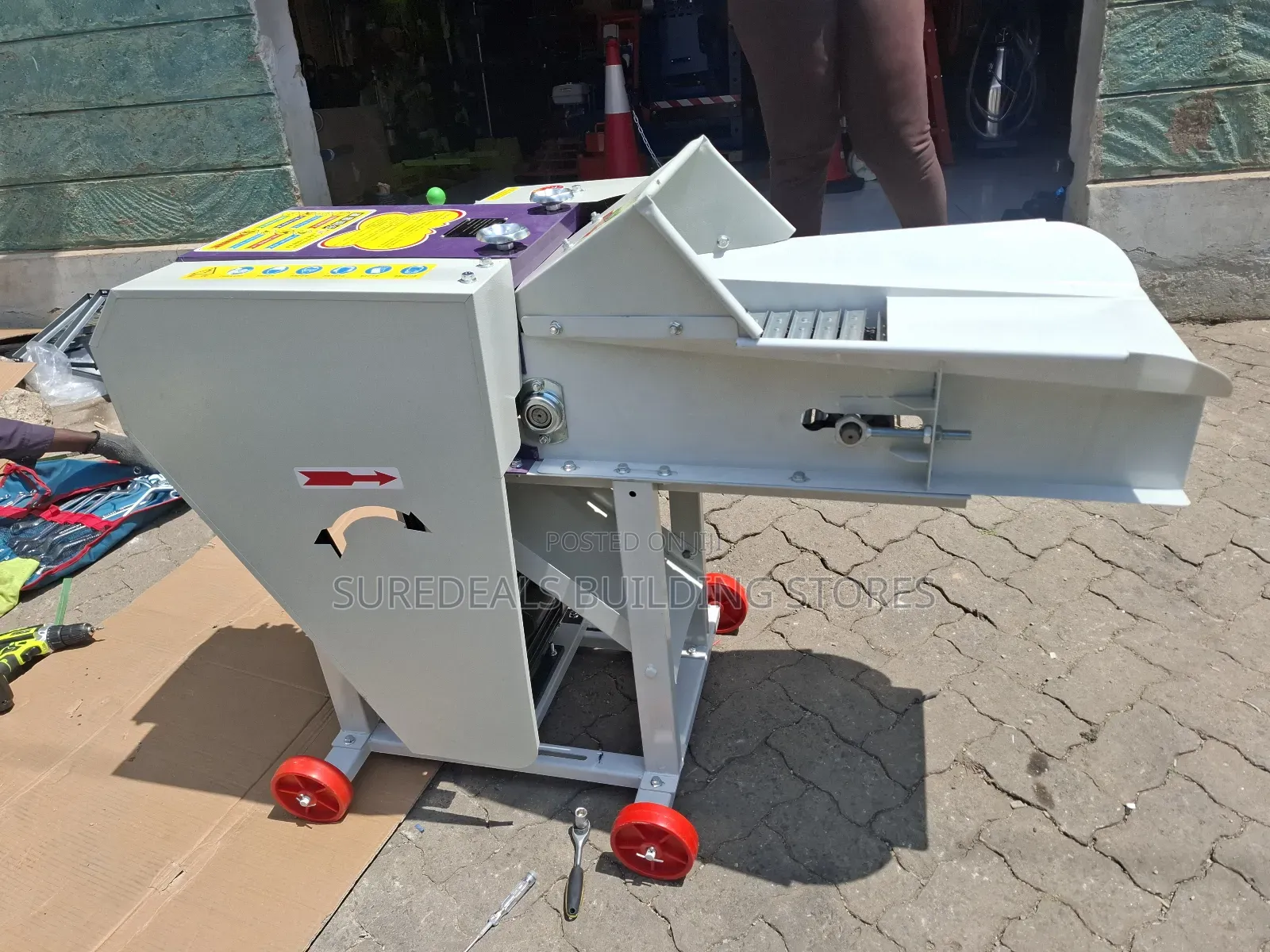 Electric Driven High Speed Chaff Cutter