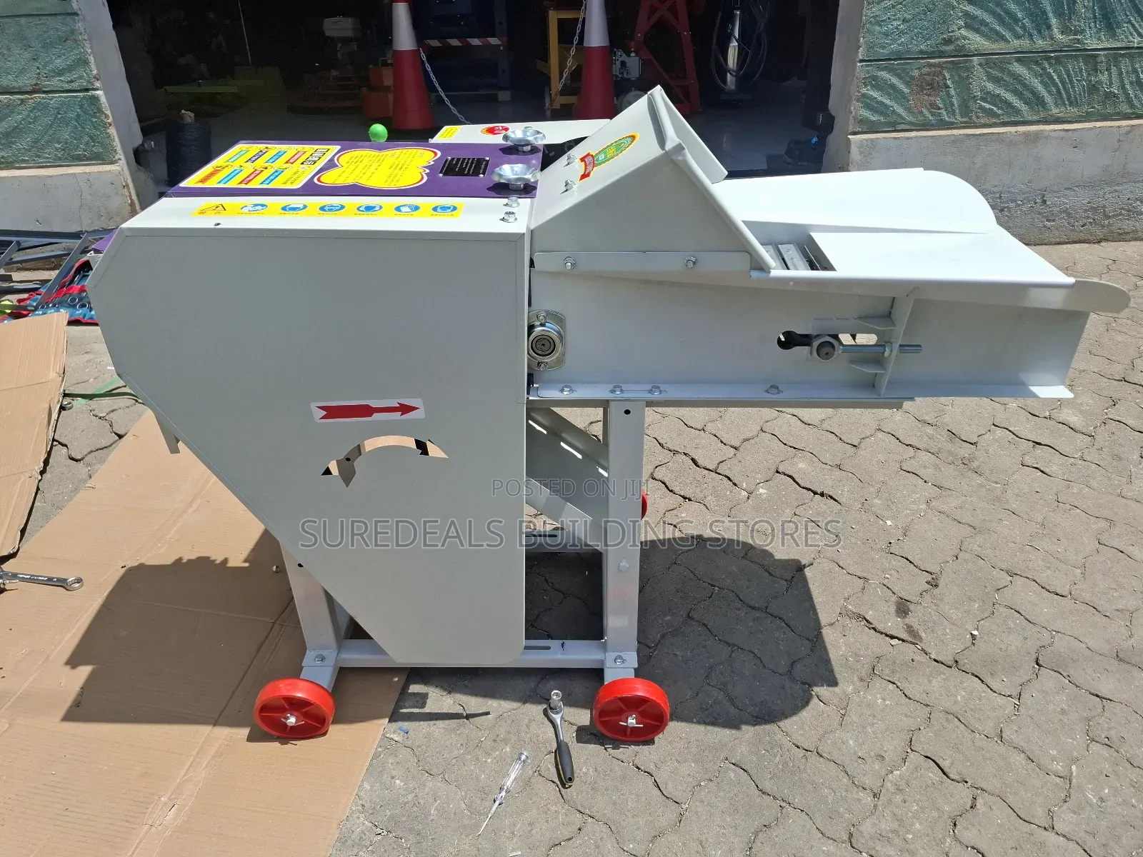 Electric Driven High Speed Chaff Cutter