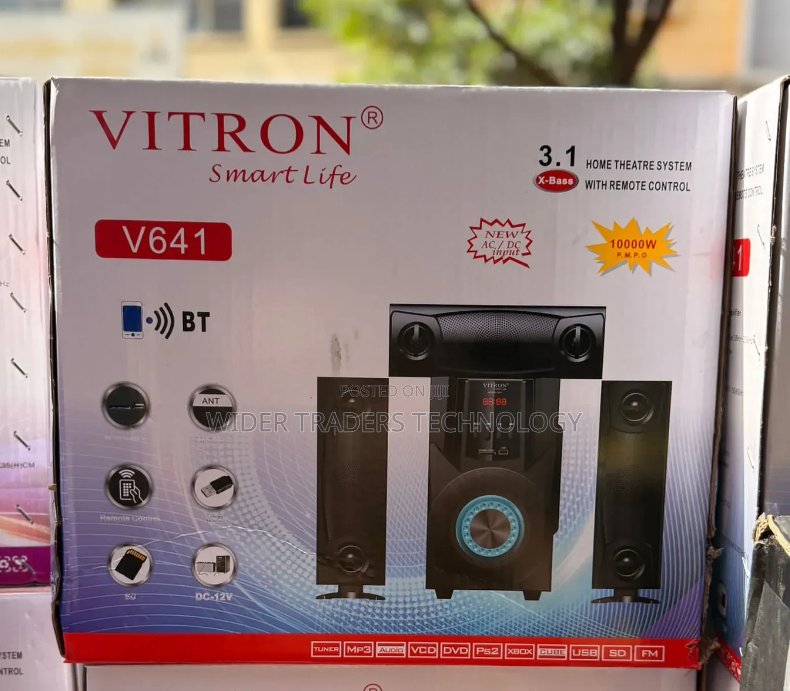 Vitron V641 3.1ch Home Theatre Sound System 10000w