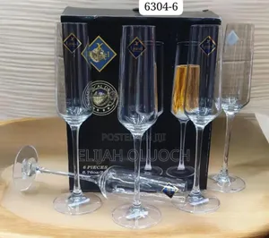 190ml Long Stem Champagne/Flute Glasses