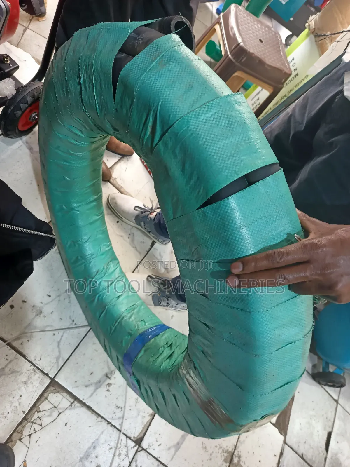 Rubber Hose Pipe 1.5 Inch 38mm Roll 60feet