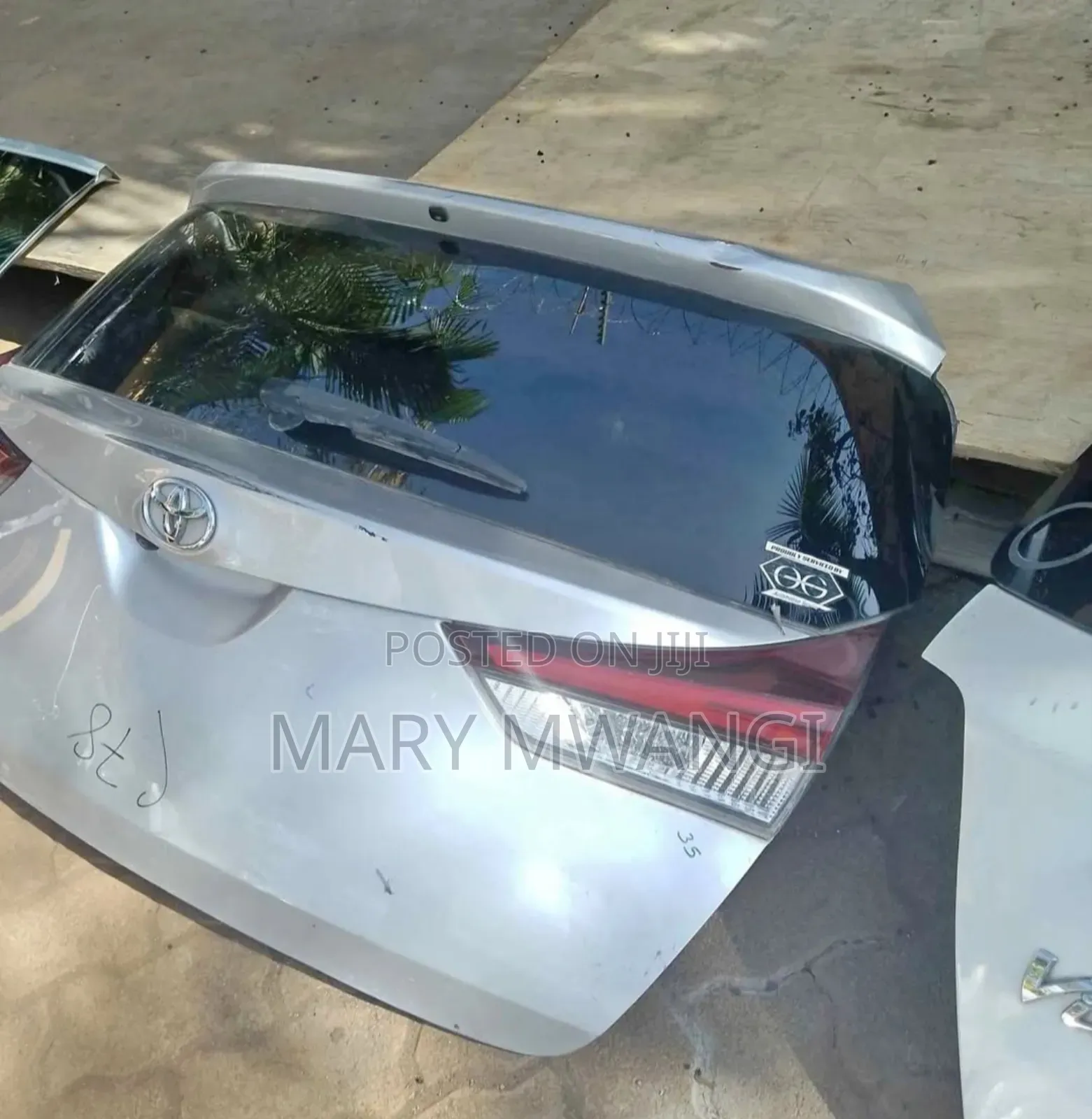 Ex Japan Auris 2015 Boot/Tailgate Available