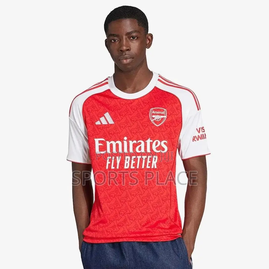 New Arsenal Home Fan Jersey 2025-26 Epl Season Jersey Kit