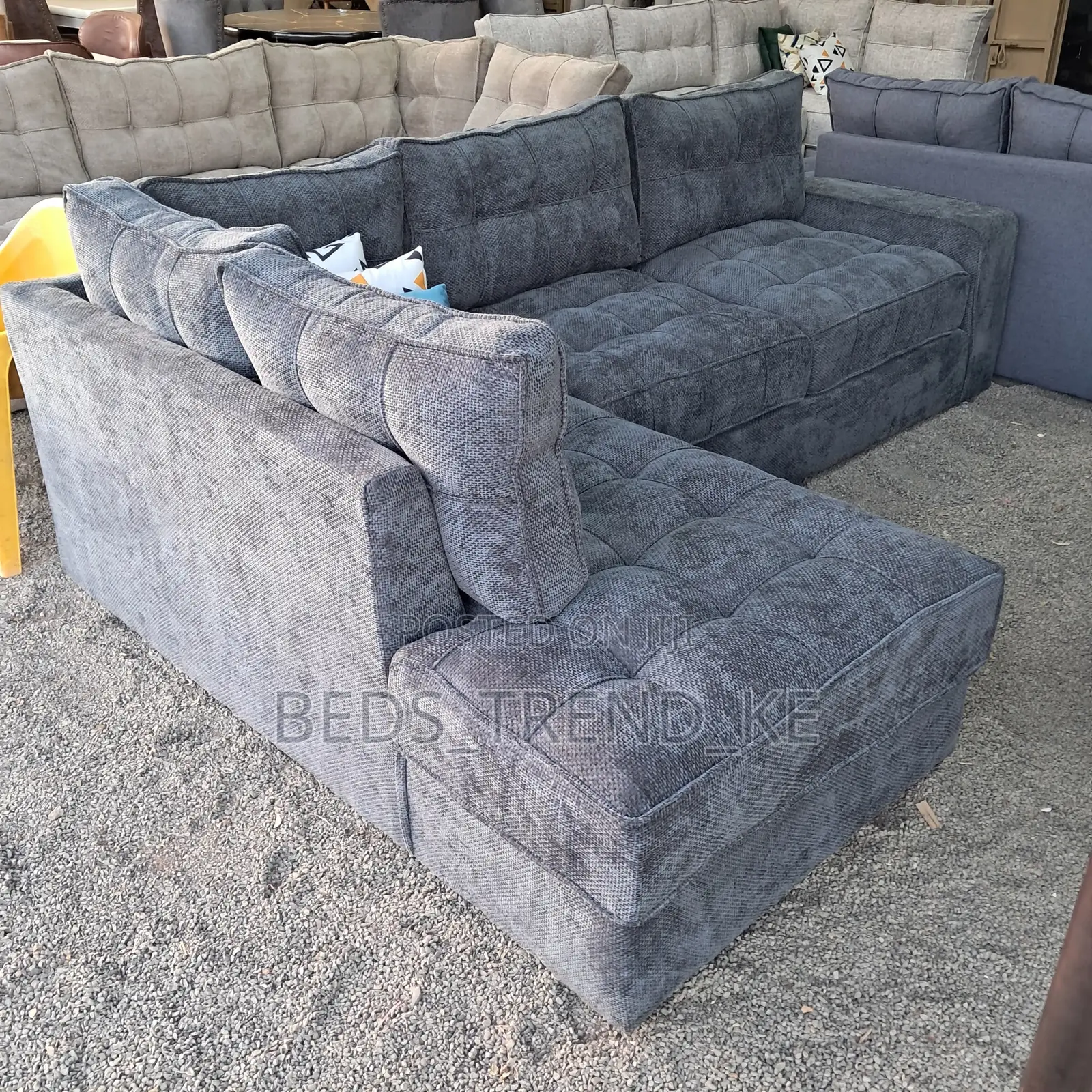 Quality-Tested 6 Seater L Shaped Sofa