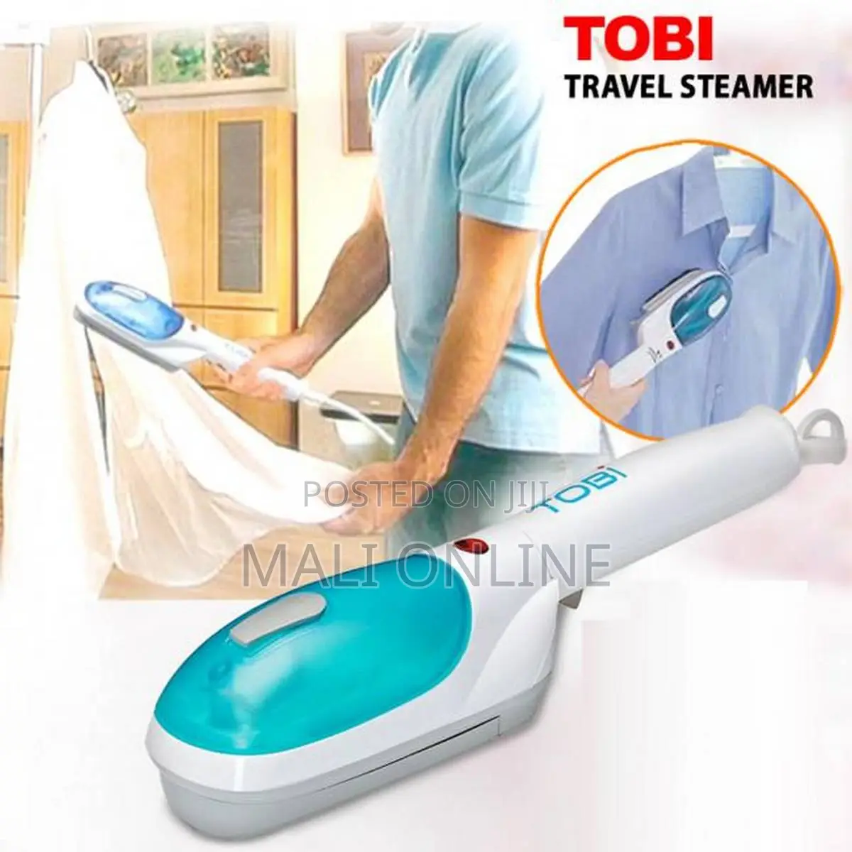 Tobi Handheld Garment Steamer Portable Fabric Clothe Steamer