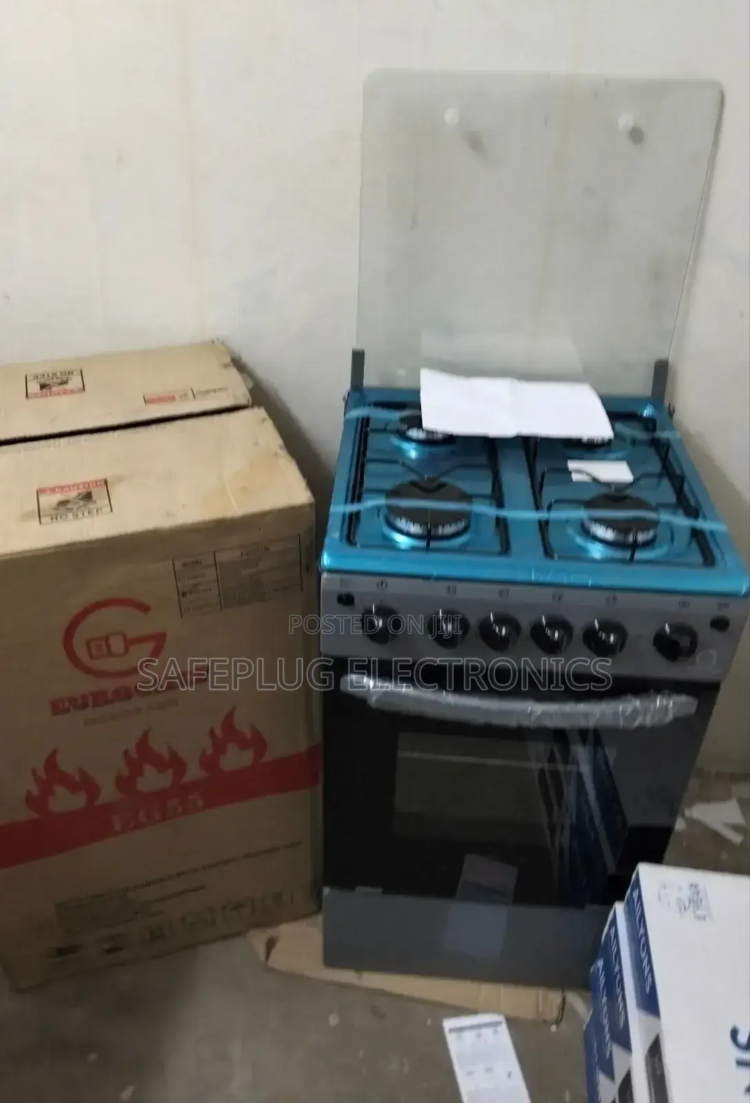Eurochef 4 Burner With Electric Oven – Cook Like Pro