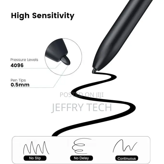 Nilkin Stylus Pen With Digital Eraser, Support 4,096 Pressu