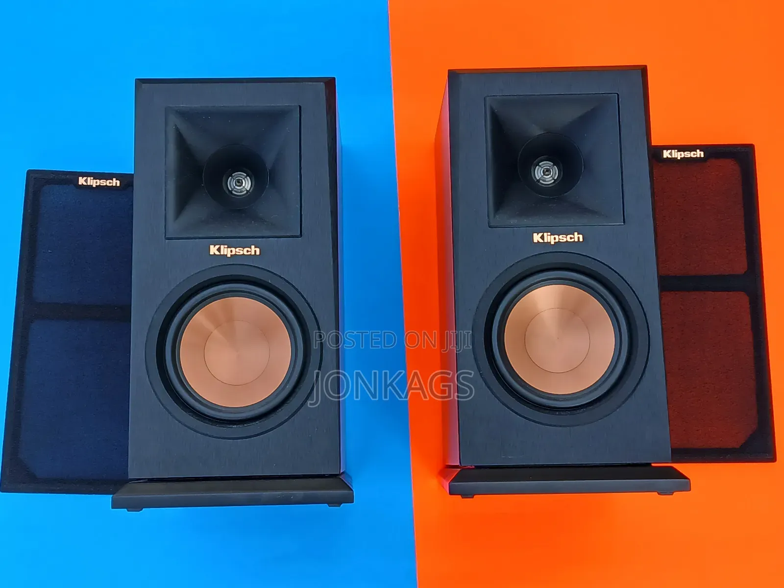 A Pair of Bookshelf Speakers Klipsch Rp 150m