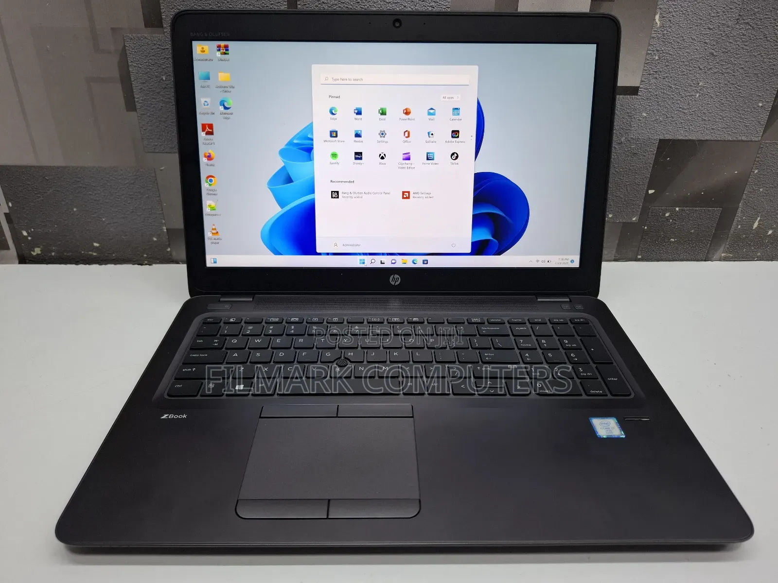 Laptop HP ZBook 15u 16GB Intel Core i7 SSD 512GB