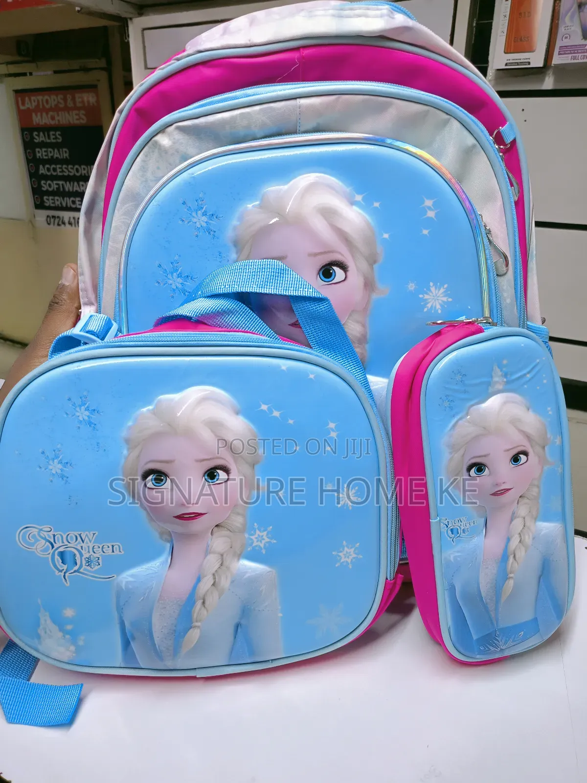 3 in 1 Frozen School Bag