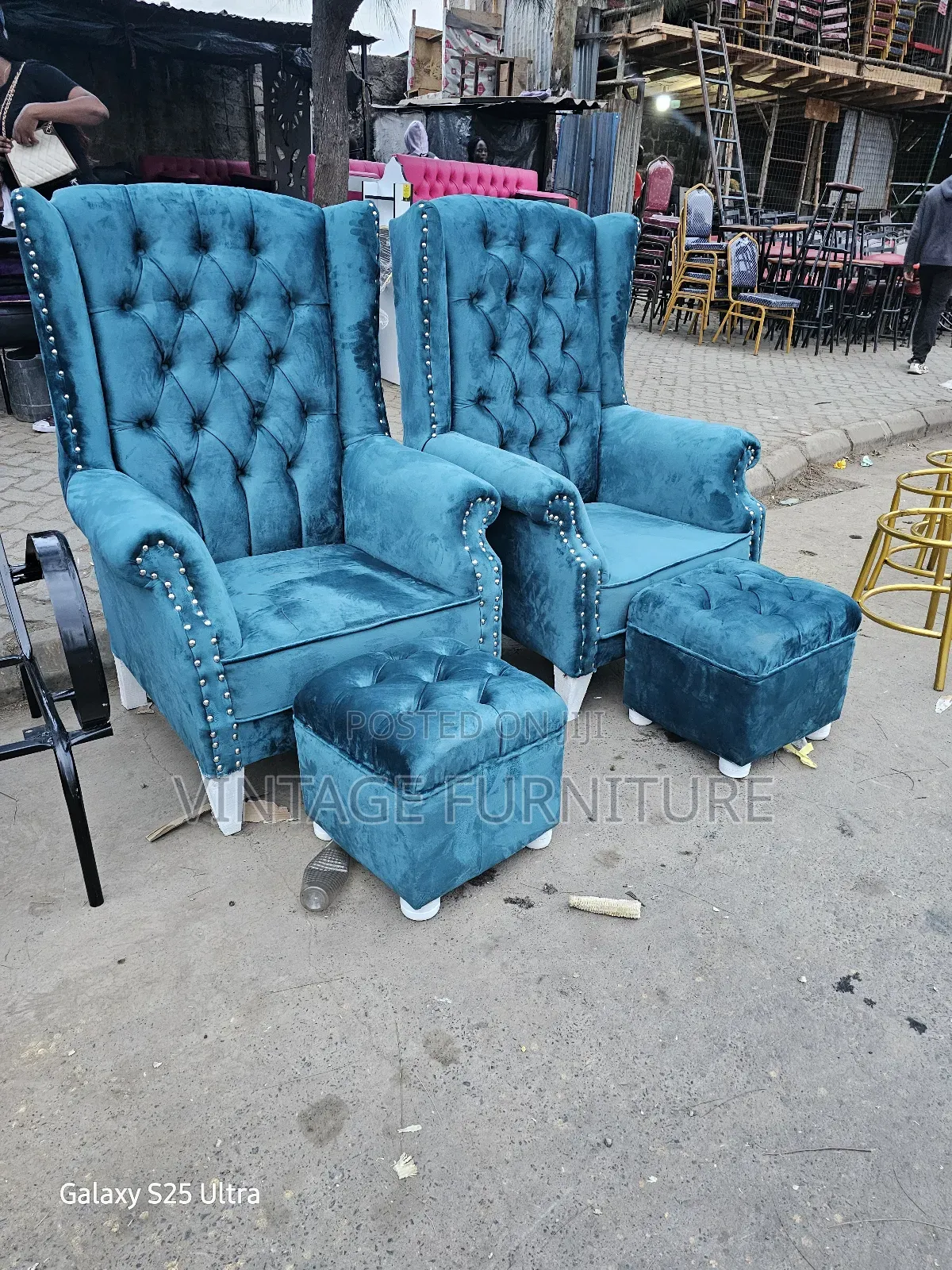 High End Saloon Chairs T009_v