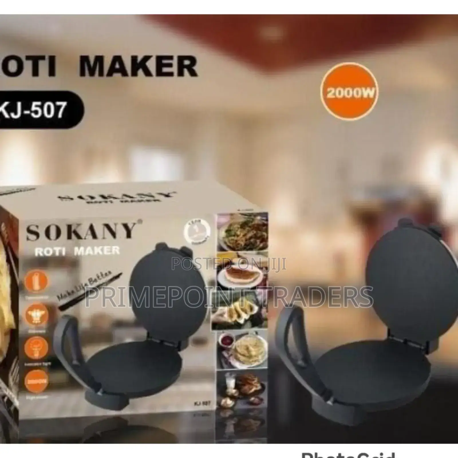 Sokany Modern Electric Chapati Roti Maker✓