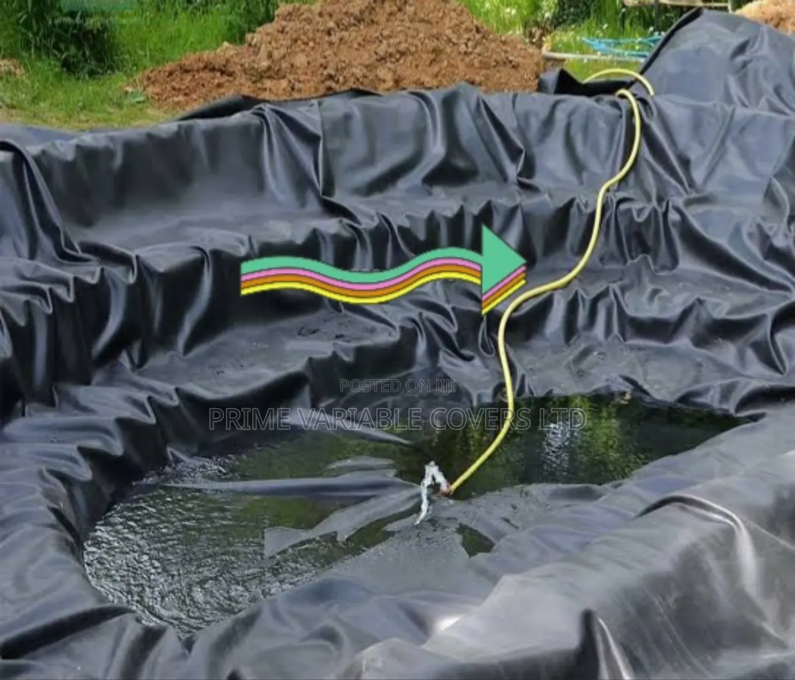 Dam Liners Aids in Water Reservation for Use Irrigation