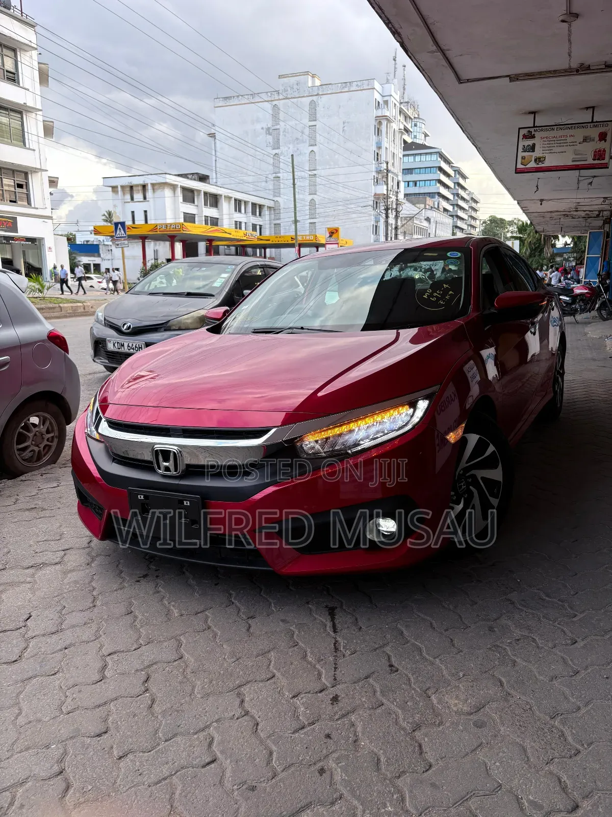 Honda Civic EX-T Sedan 2018 Red