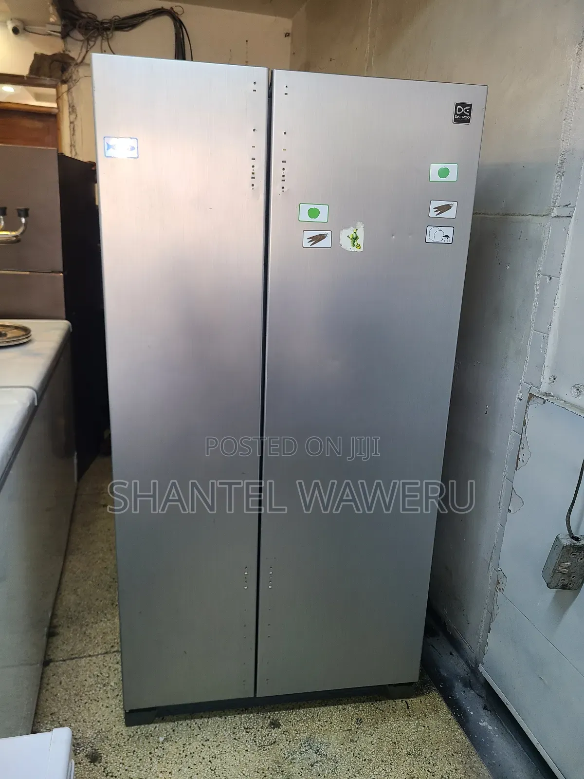 Side by Side Daewoo Twin Refrigerator