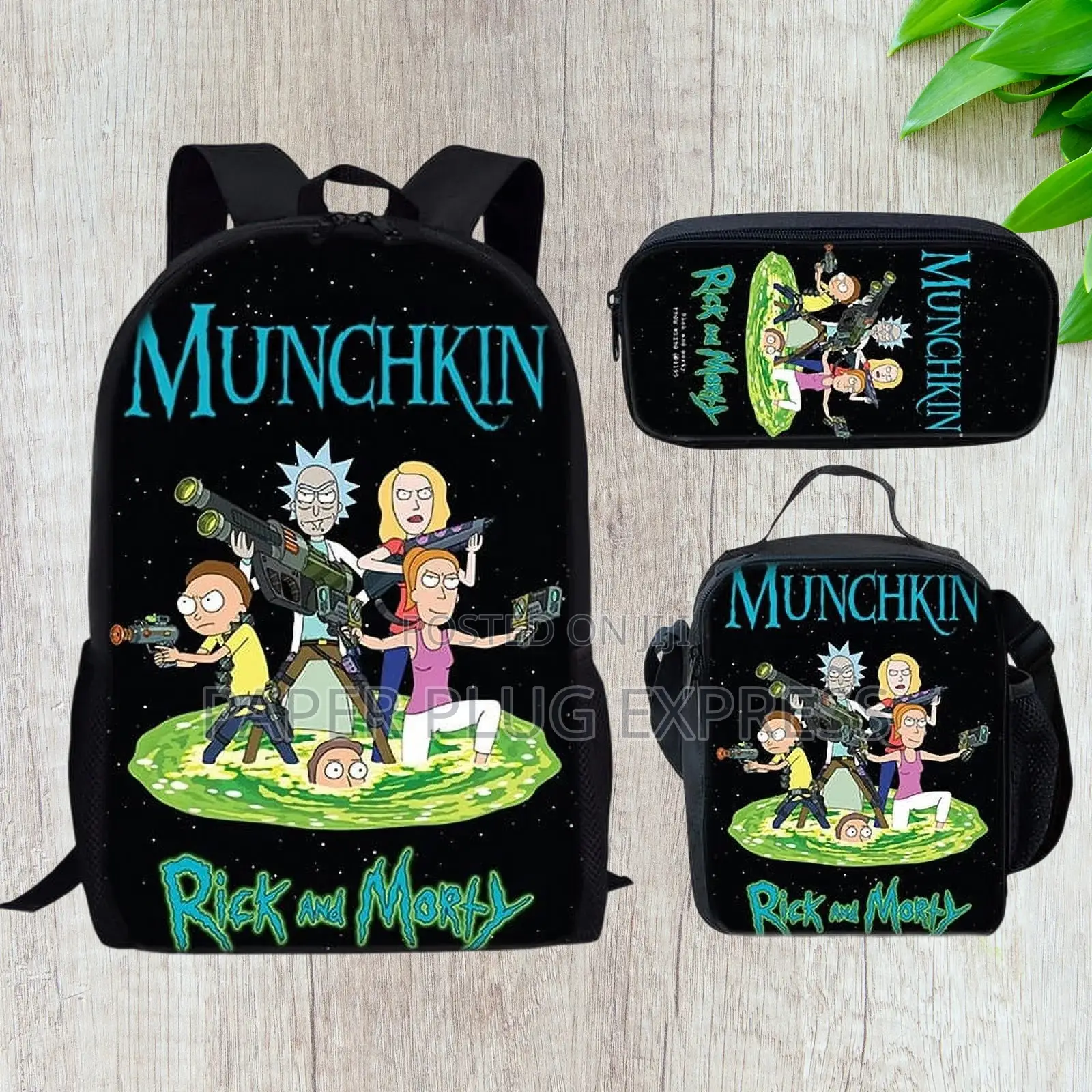 Backwoods Backpack Set - 3 PCS