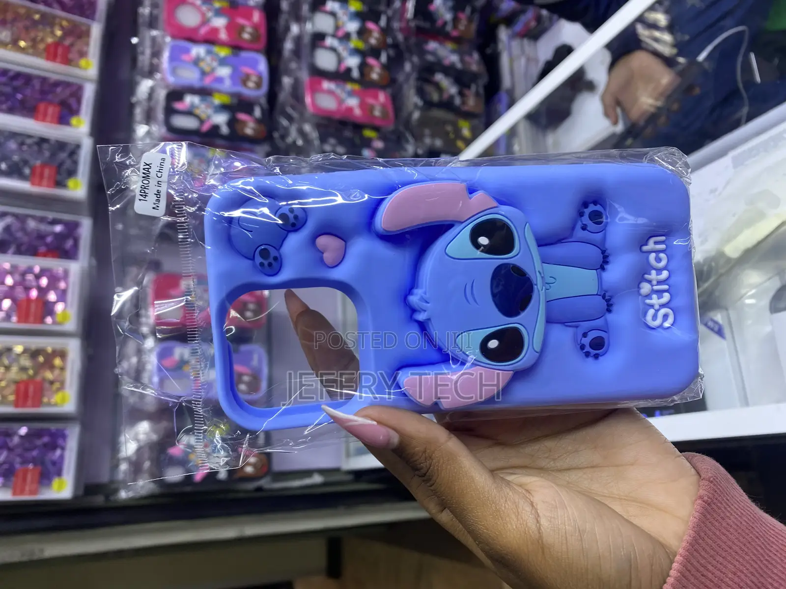 Nurrt iPhone 14 Pro Max Teddy Bear 3d Cartoon Case