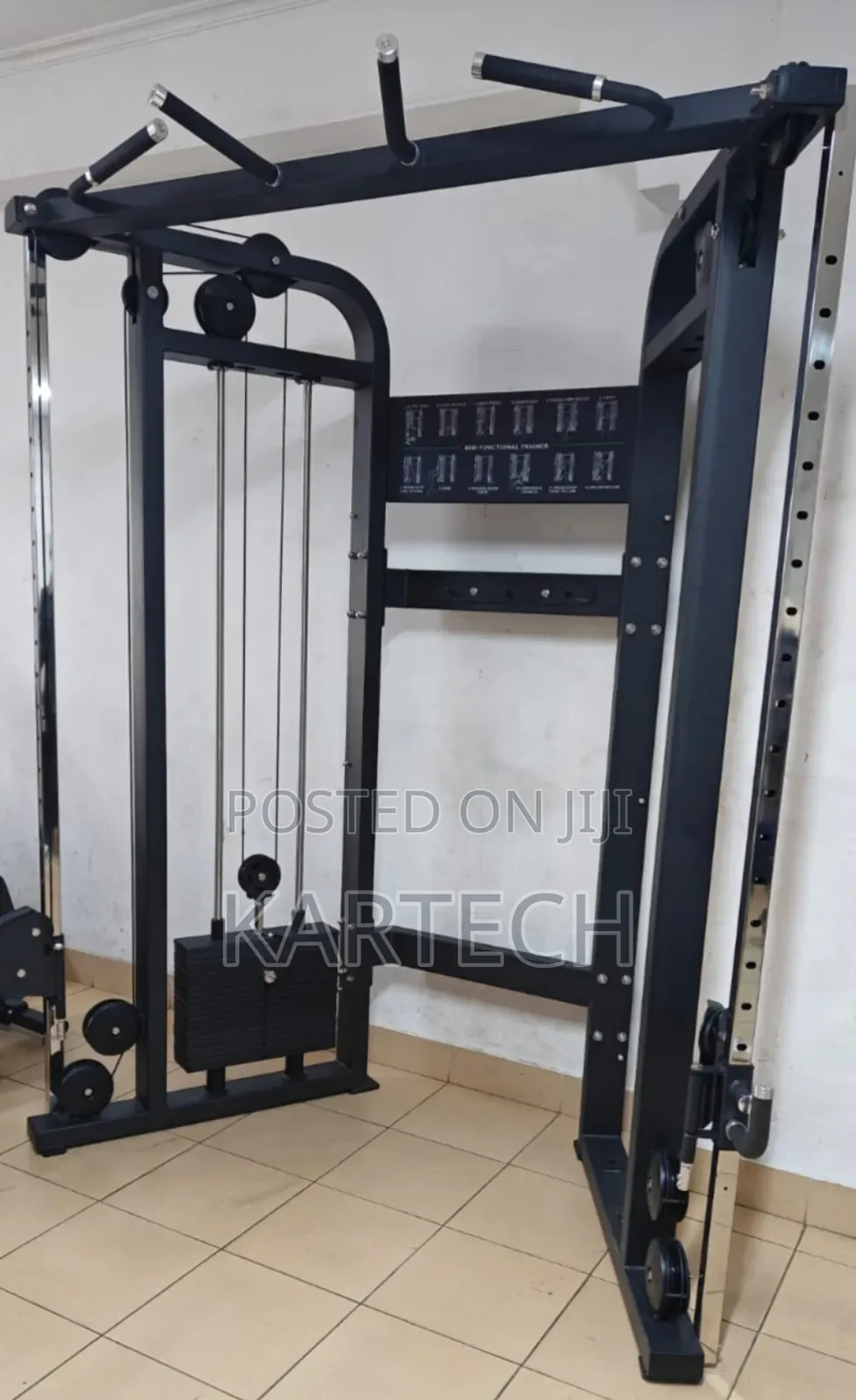 Dual Pulley Cable Crossover
With 200kg Steel Weight Stack