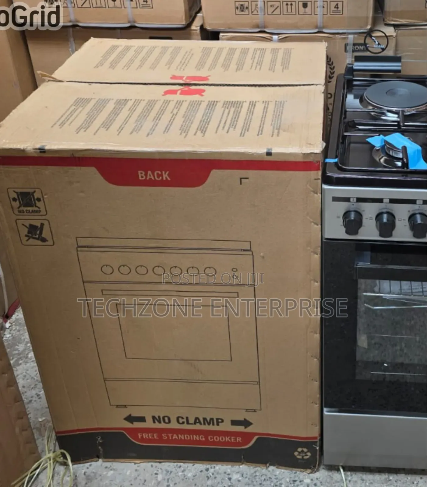 Von 60*60cm 3 Gas + 1 Electric Free Standing Cooker