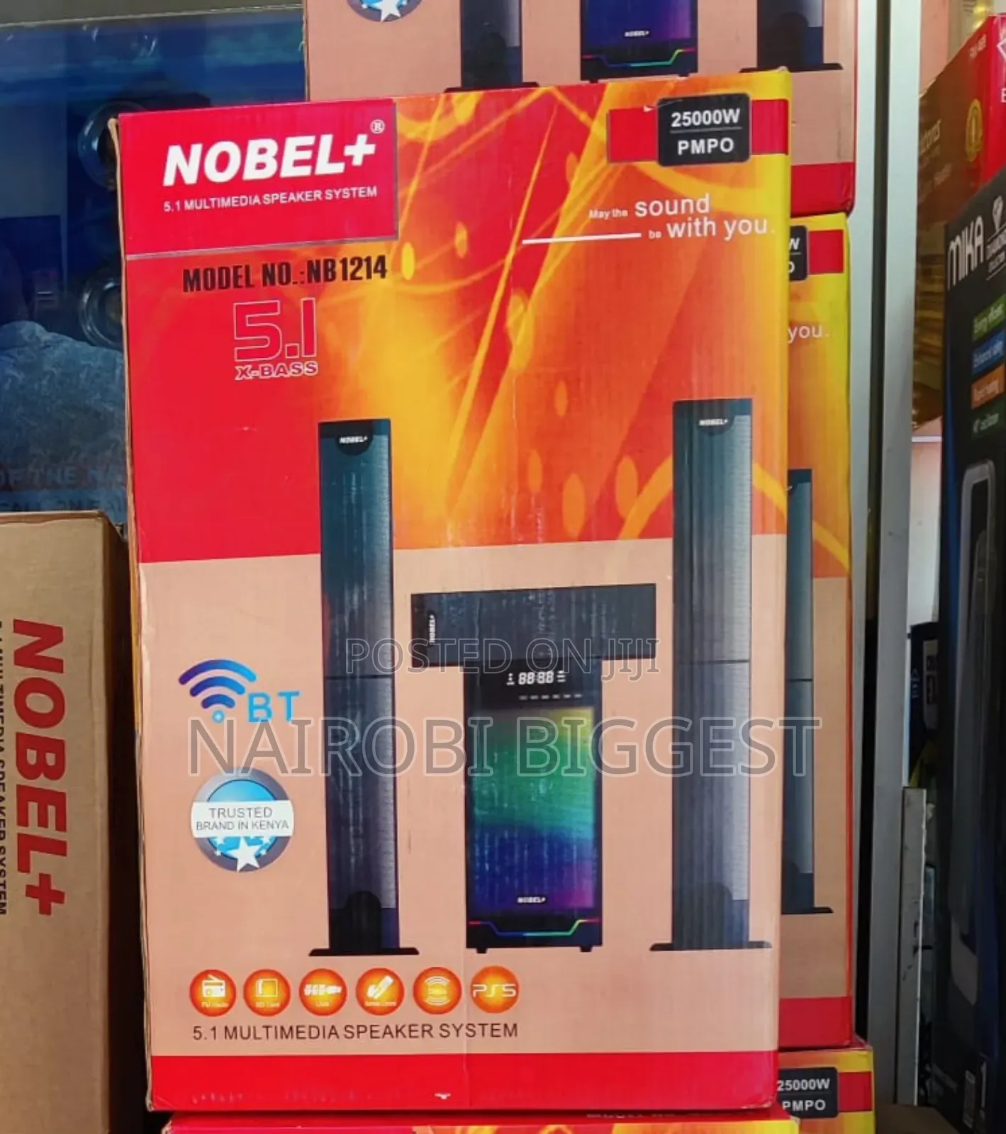 Nobel 5.1ch Nb1214amazing Home Theatre