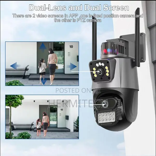 V380 4mp Dual Lens Security Ip Camera 4g