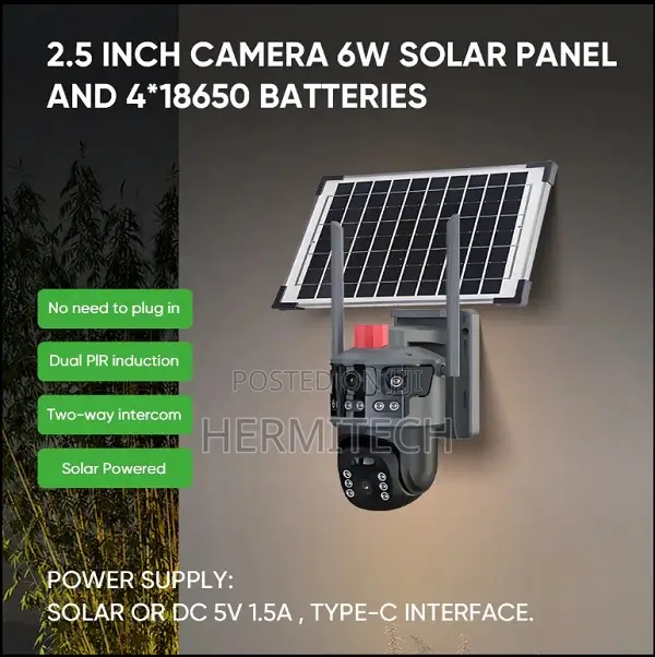 V380 8mp 2 Lens 3 Screens Color Night Vision