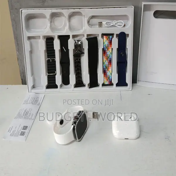 Suit Extreme 12 in 1 Set Smart Watch Hd Screen Dual Watch
