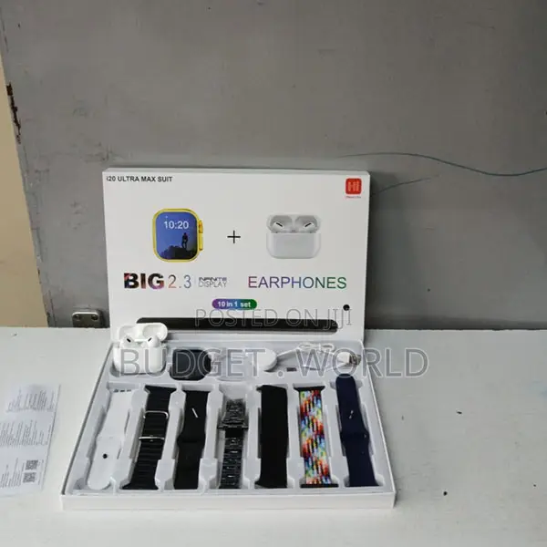 7 Strap Hd Screen Dual Watch 9 Ultra 2 Earphone Wireless