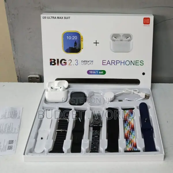 7 in 1 Wireless Charger 7in1+1 Suit Smartwatch TWS Earphones