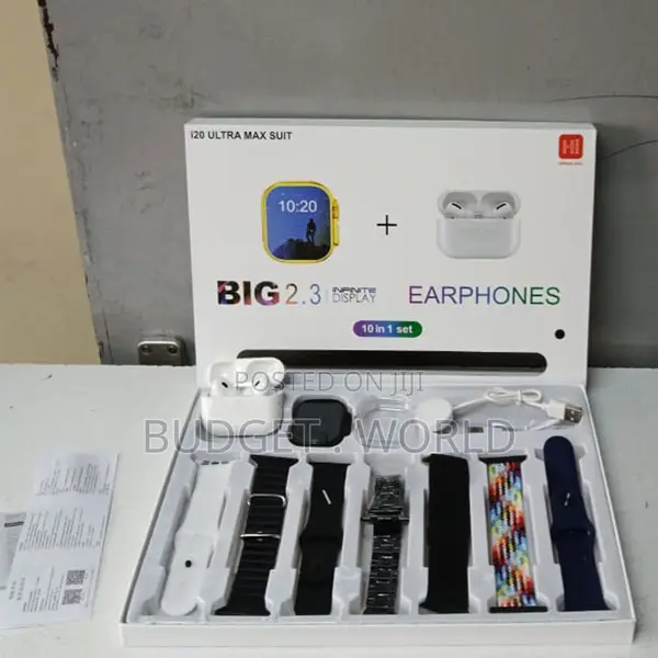 7 in 1 Wireless Charger 7in1+1 Suit Smartwatch TWS Earphones