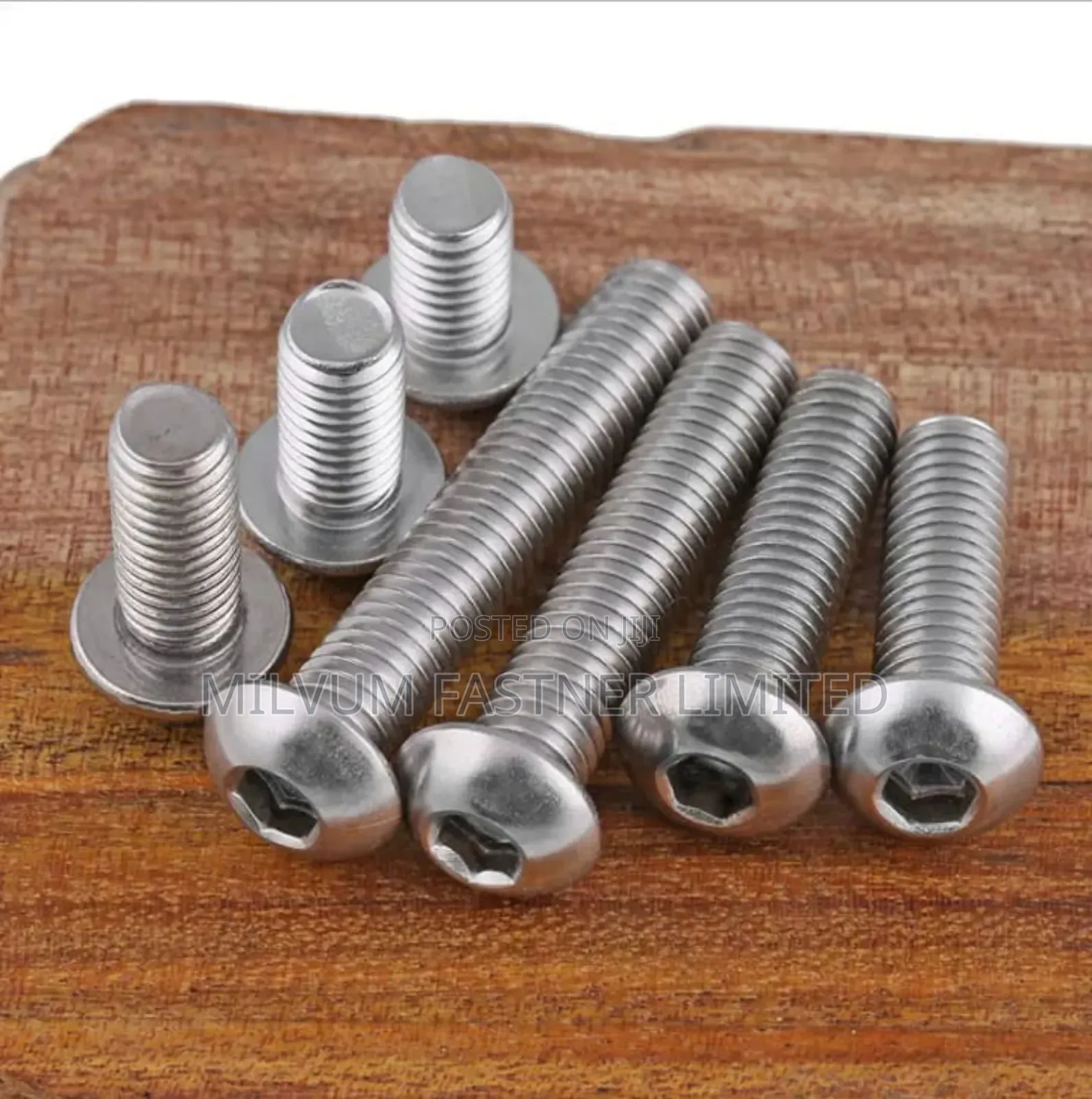 Stainless Steel Button