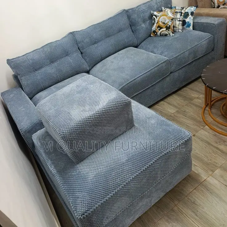New Springed Sofa With Ottoman