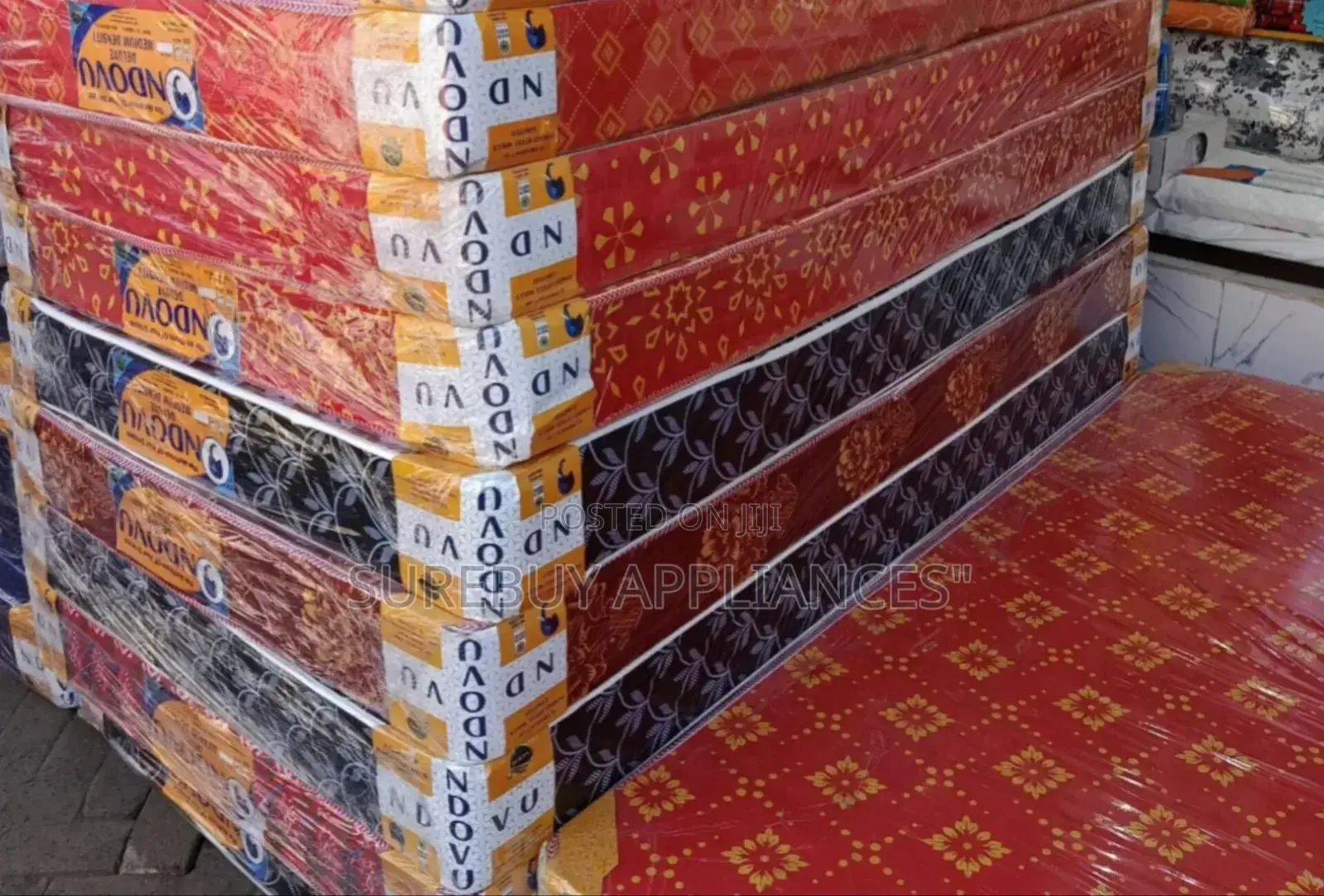 5 X6 Medium-Density Plain 8-Inch Ndovu Mattress