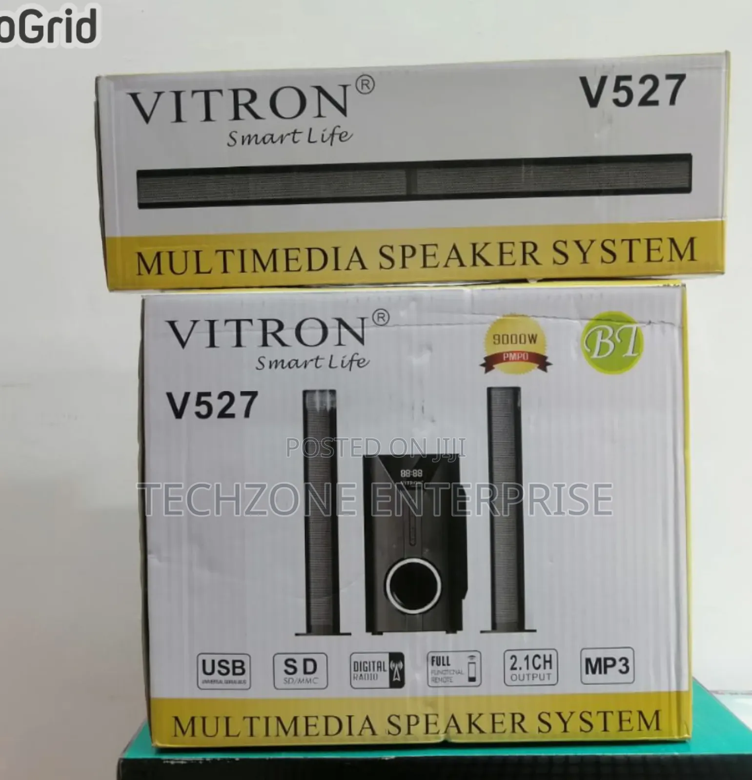 Vitron 527 Multimedia System Fm Usb Bt 9000watts - Black 