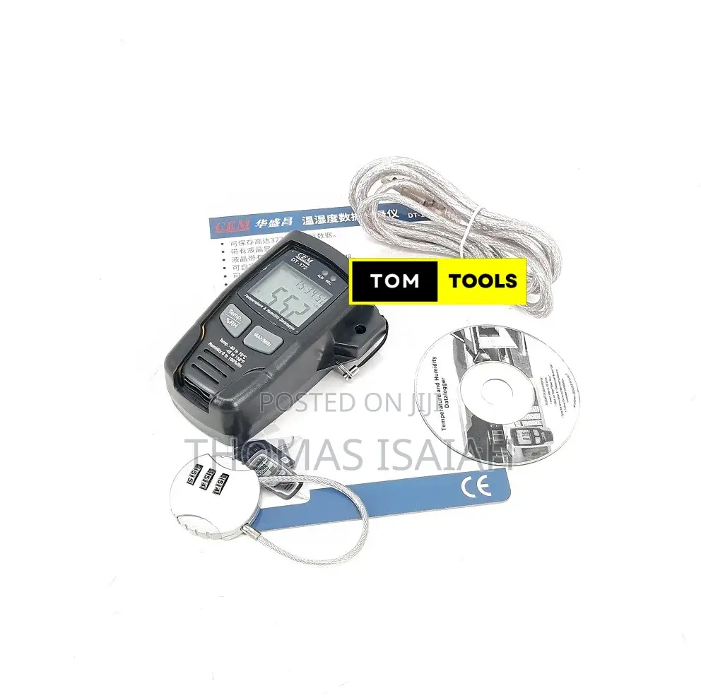 Cem Dt172 Temperature and Humidity Data Logger