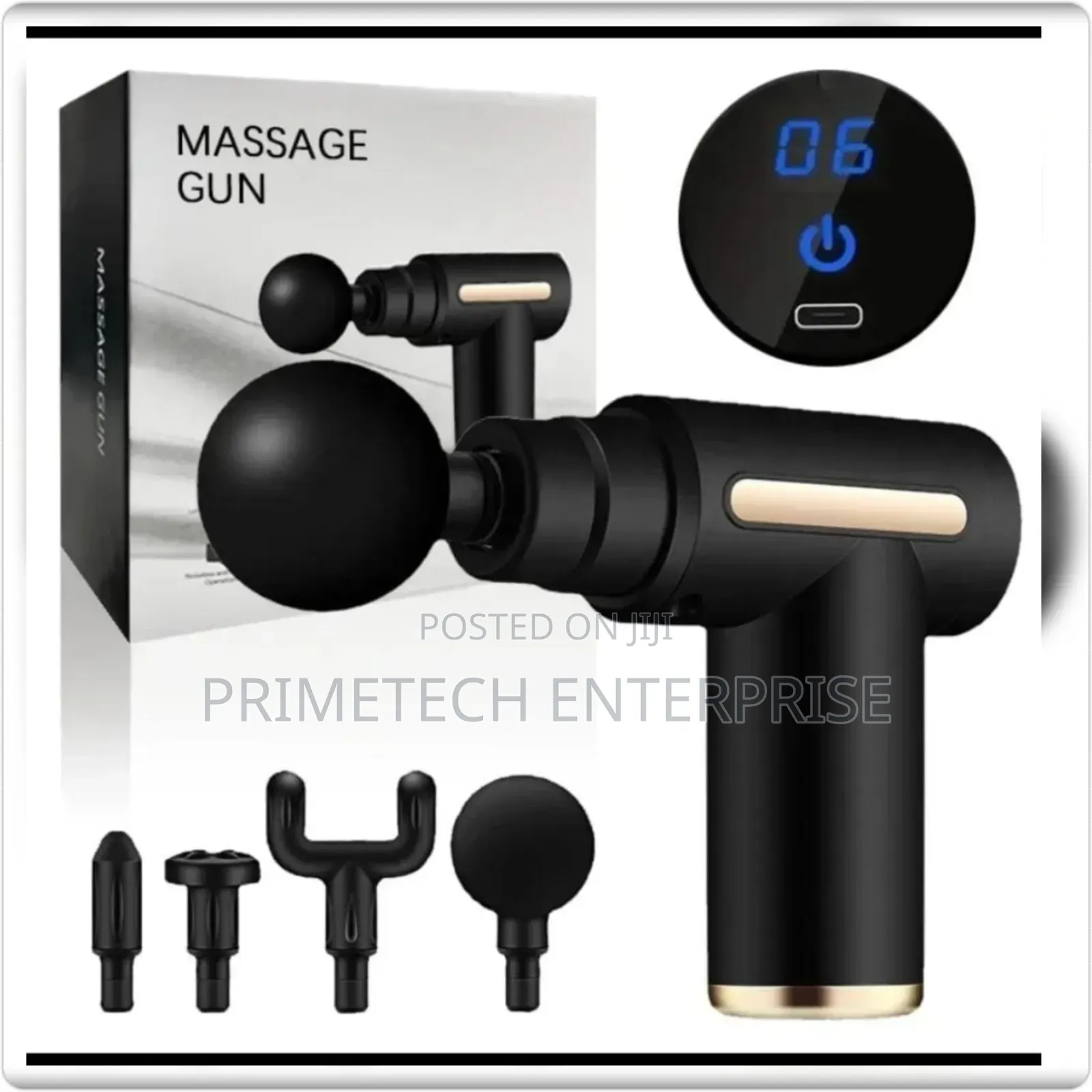 5 in 1 Portable Massage Gun