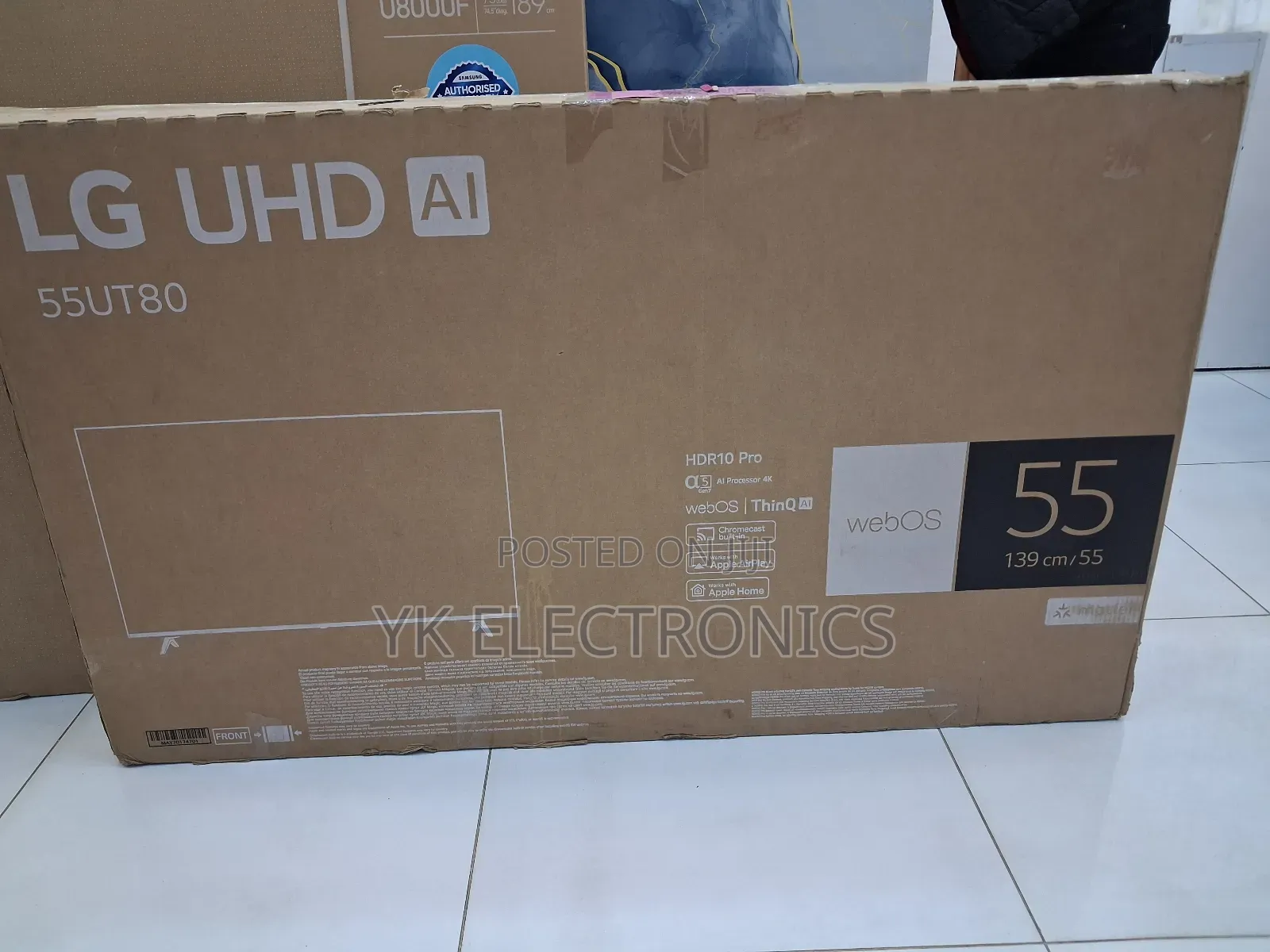 Lg 55′′ 55ut80006la Smart Webos Ai Thinkq Tv