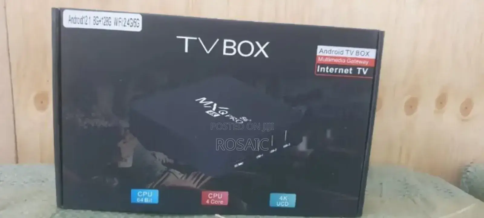8gb+128gb MXQ Pro Android 12 Smart Tv Box