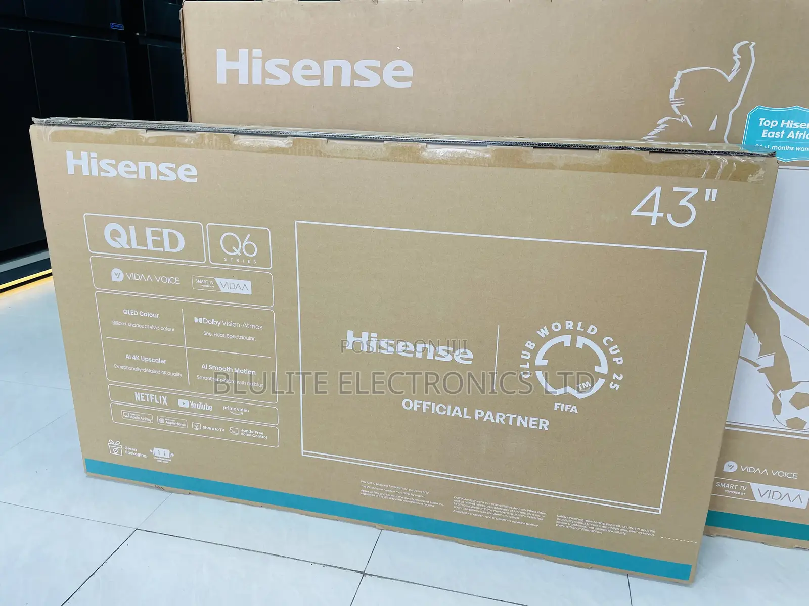 Hisense 43” Qled Tv