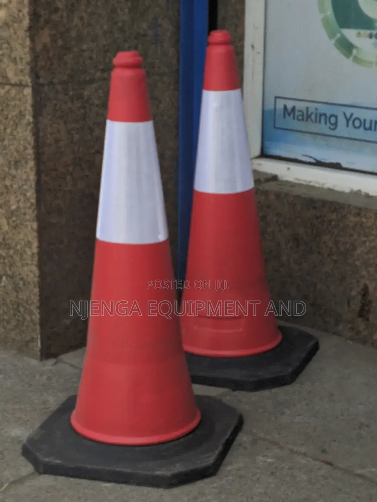 Reflective Safety Road Cone – 75cm