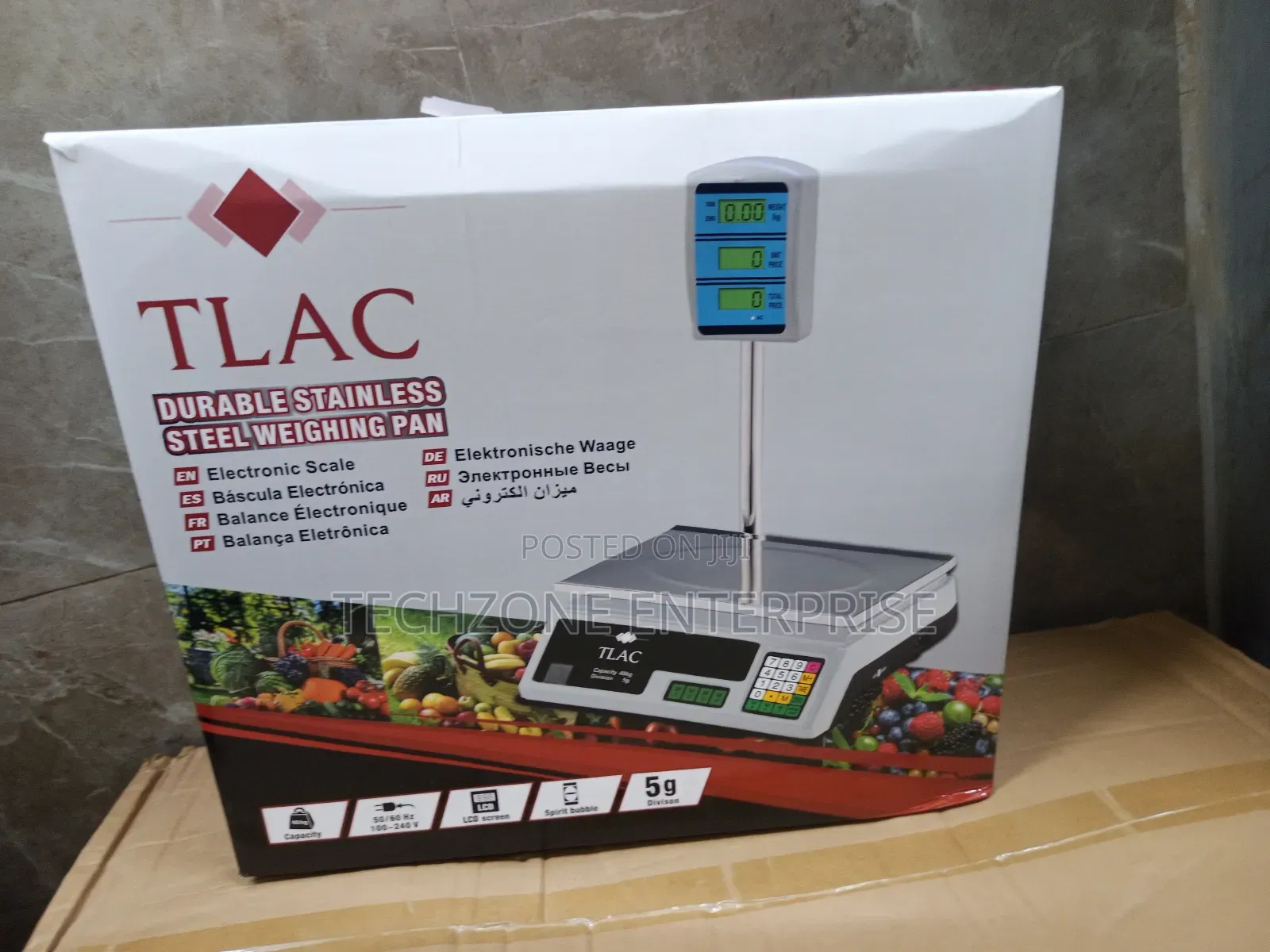 Portable Tlac 40 Digital Weighing Scale 