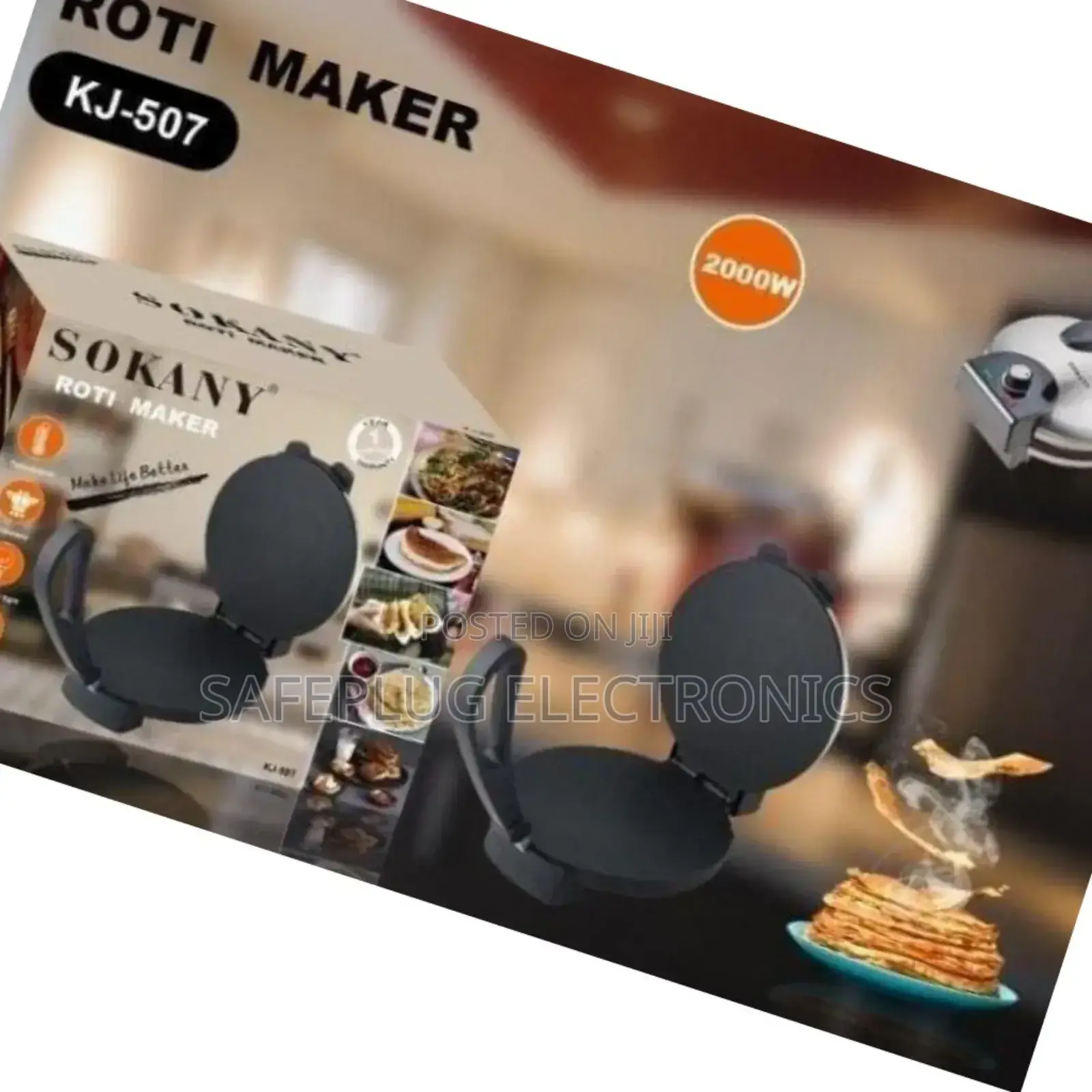 Chapati Maker *10” Sokany Roti Maker*
*