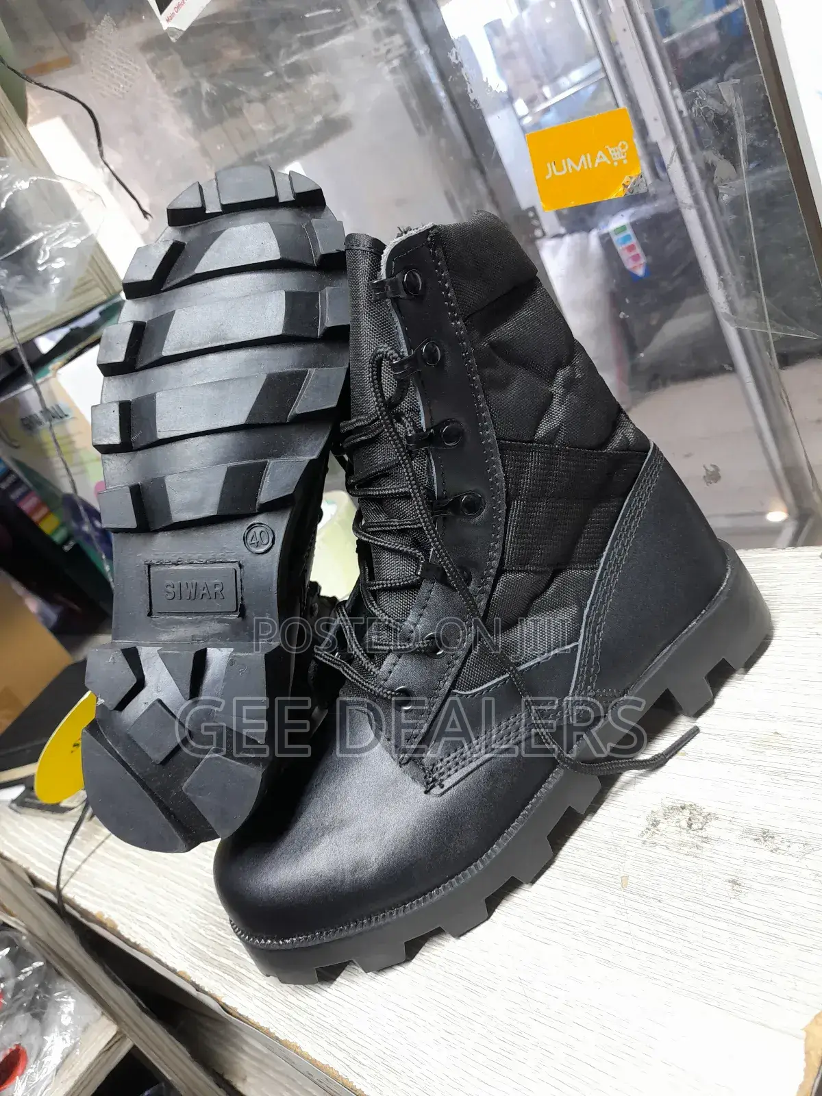 Black Military Boots,Army Boots