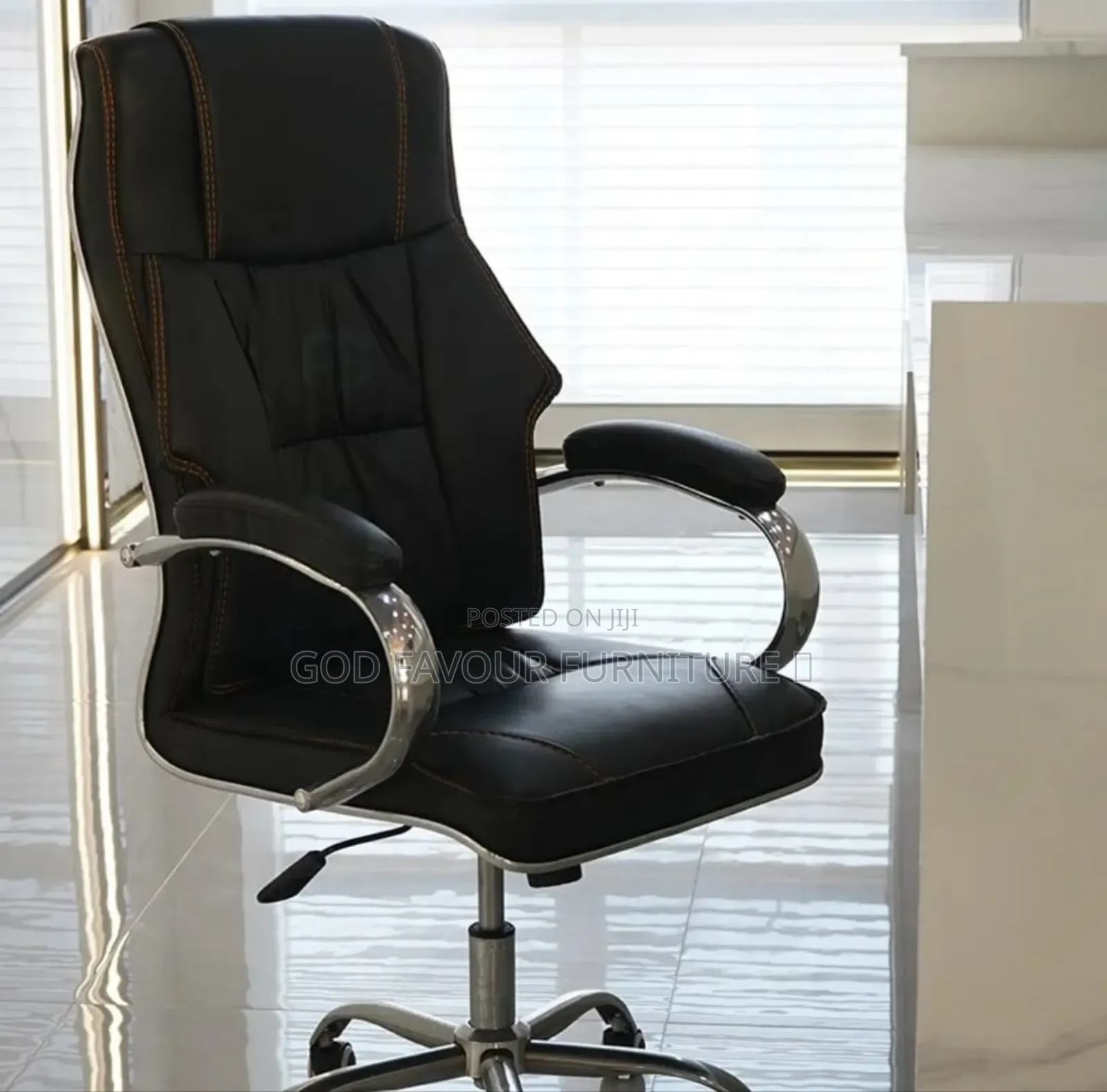 Black Executive High Back Office Chair Bfr4