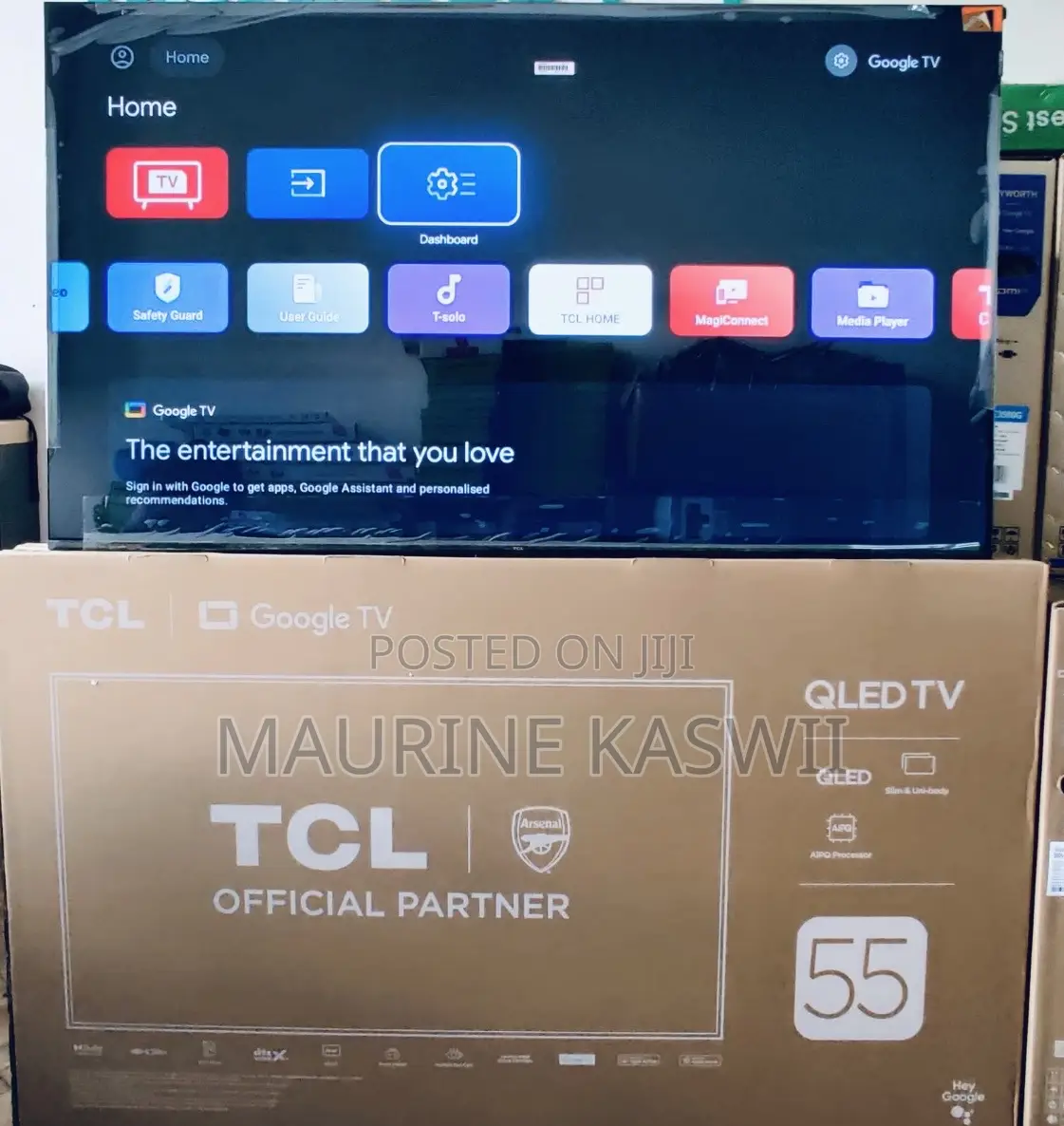 TCL 55”Qled 55c69b Google