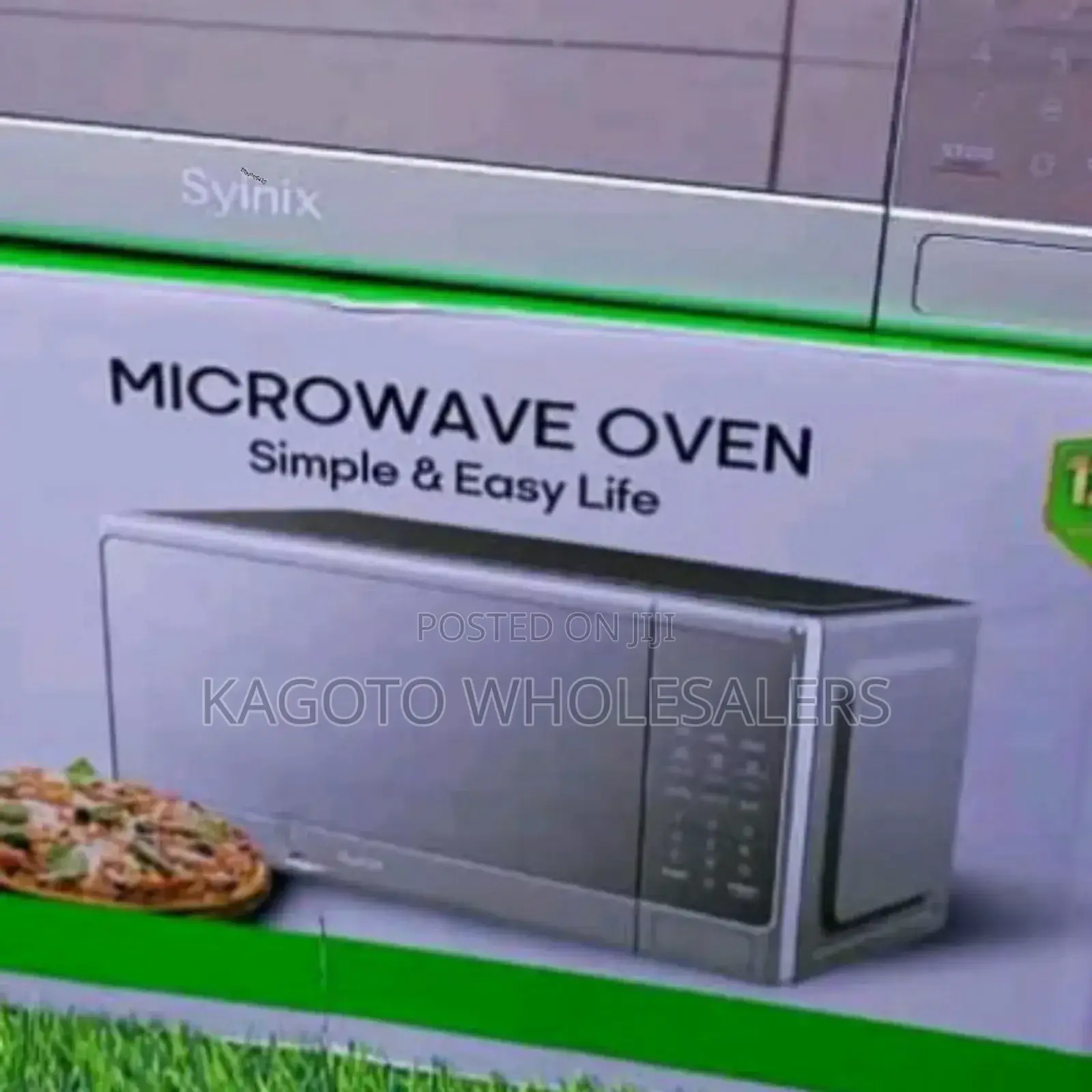 Syinix Digital Microwave 20litres Silver 
New Model S20*S