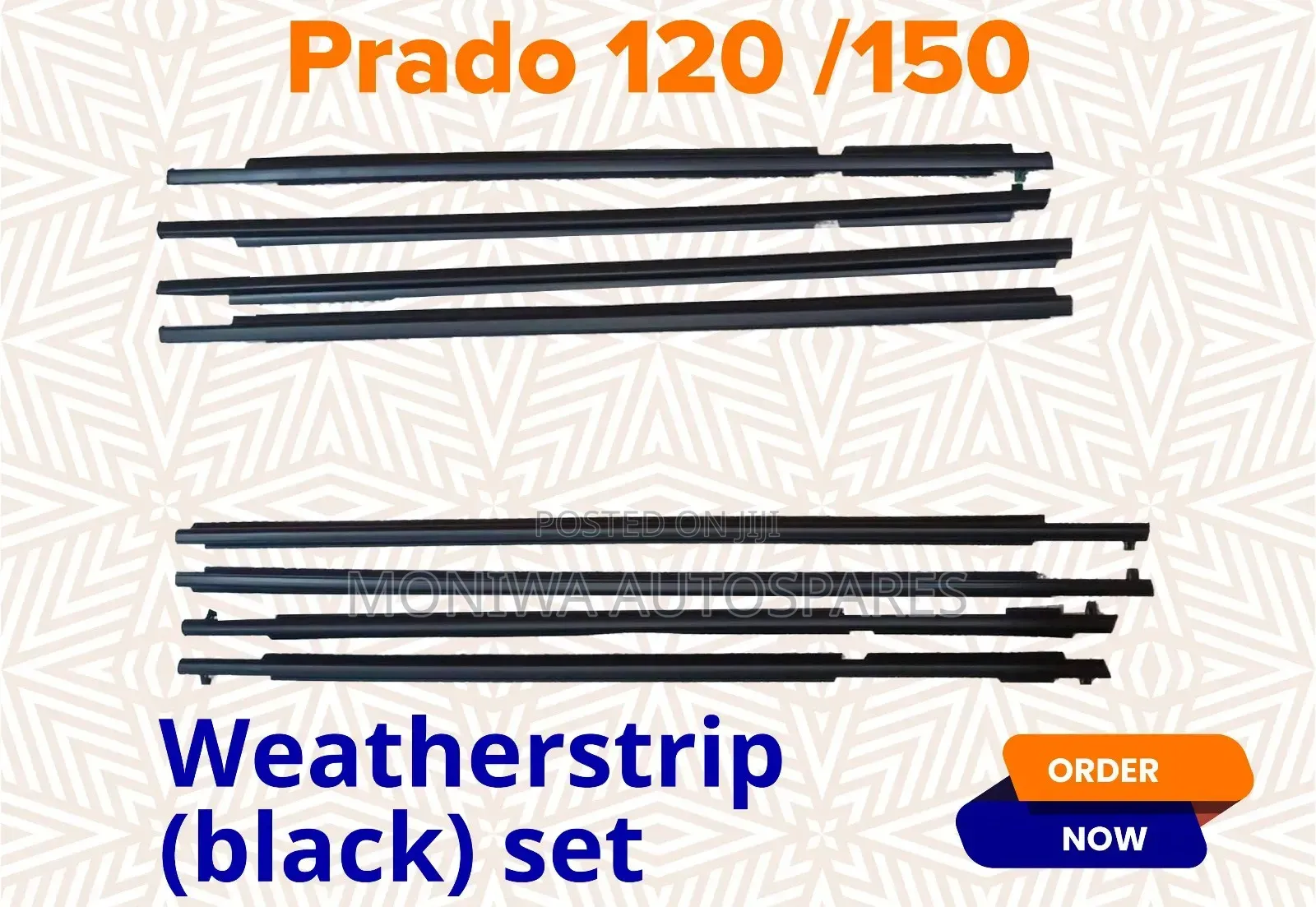 Weather Strip Toyota Land Cruiser Prado 120/150