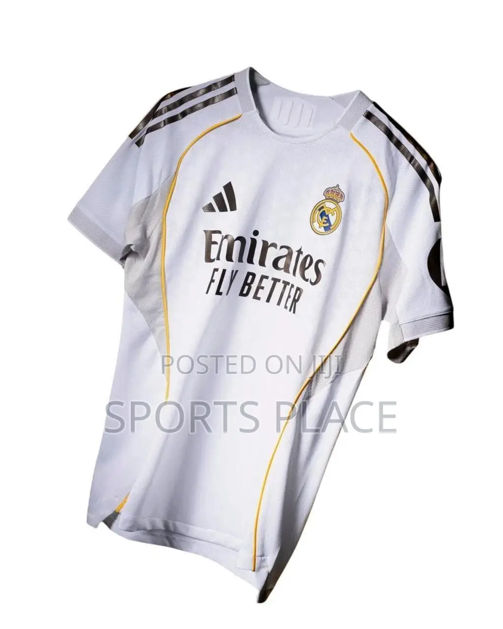 New Real Madrid Home Fan Jersey 2025-26 La Liga Season Kits