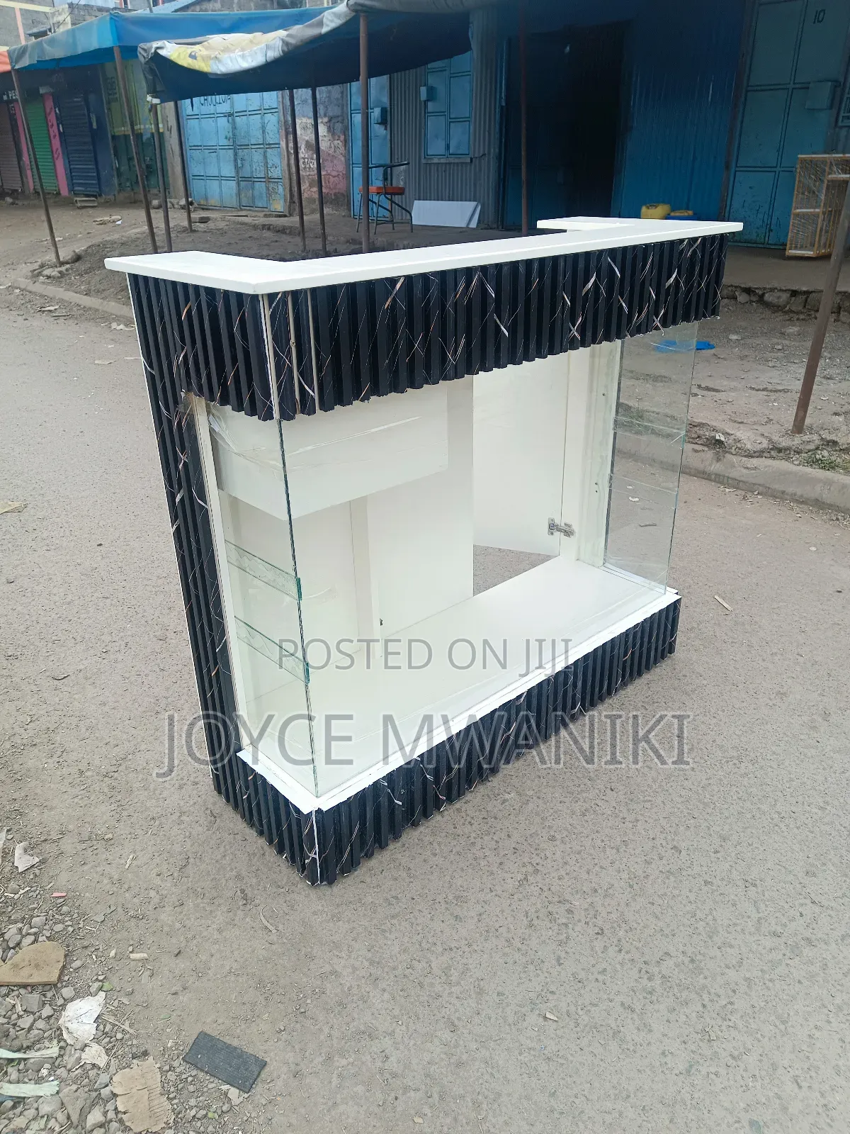Reception Desk With Display Area 